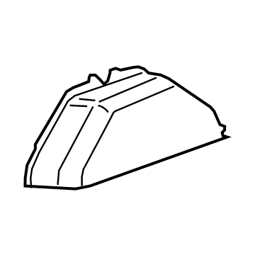 Ford CK4Z-16A550-GD Mudflap Assembly