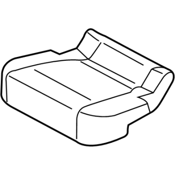 Ford ML3Z-1663804-AB Cover Assembly - Rear Seat Cushion