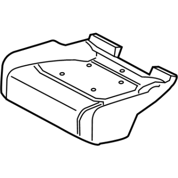 Ford ML3Z-1663840-A Pad - Rear Seat Cushion