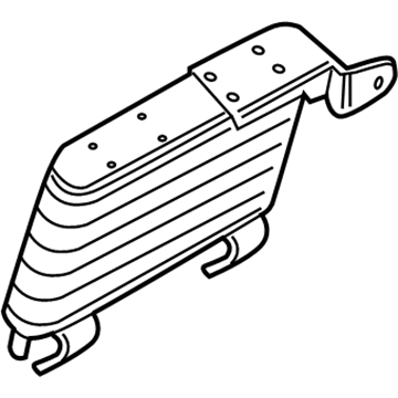 Mercury 6L2Z-7A095-A Oil Cooler Assembly