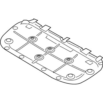Ford KB3Z-16738-A Insulator - Hood