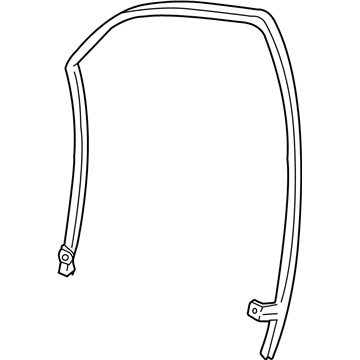 Ford F8AZ-5421596-AA Run - Door Glass