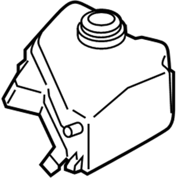 Ford GN1Z-8A080-A Tank Assembly - Radiator Overflow
