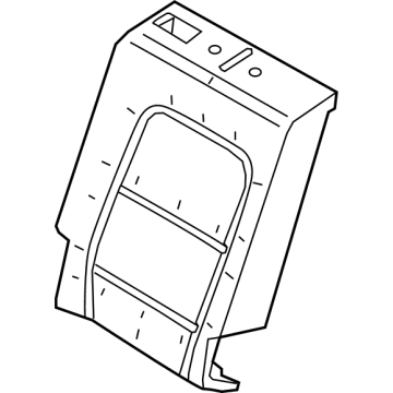 Lincoln LJ7Z-7866800-A Pad - Rear Seat Back