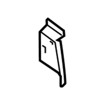 Ford FL3Z-16278B11-A Extension - Quarter Panel Rear