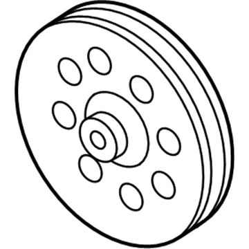 Ford BC3Z-3A733-A Pulley - Power Steering