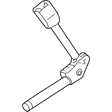 Ford 6S4Z-5460044-A Belt And Buckle Assembly