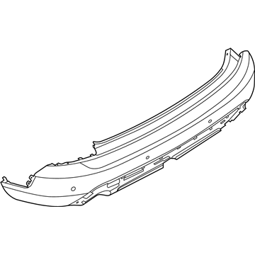 Ford Escape Bumper Cover - LJ6Z-17K835-AA