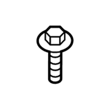 Ford -W500223-S442 Bolt - Hex Head