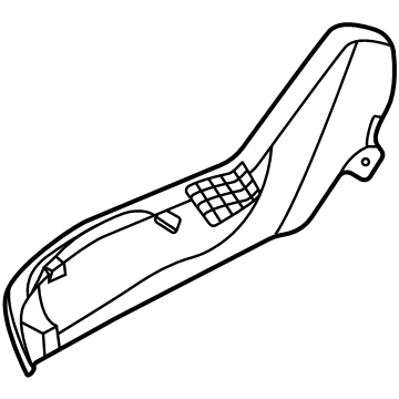 Ford MB5Z-7862187-ED Valance