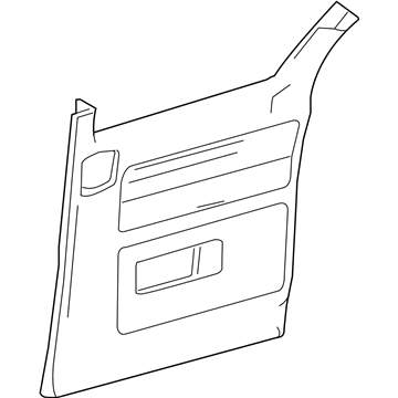 Ford 5F2Z-1727411-AAA Panel - Door Trim