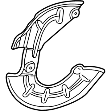 Ford BR3Z-2K004-C Shield - Splash