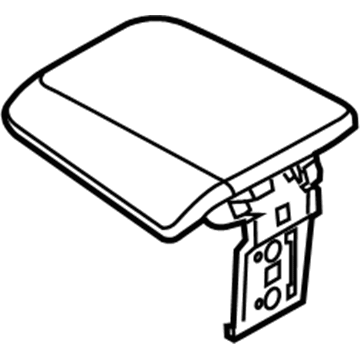Ford CV6Z-5806024-CD Armrest, Front Center CV6Z-5806024-CD Ford Armrest, Front Center Illustration 1 of 1