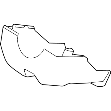 Ford DG1Z-3530-AB Shroud Assembly - Steering Column