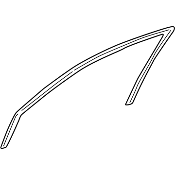 Lincoln 3W1Z-5420890-AA Molding - Door Outside