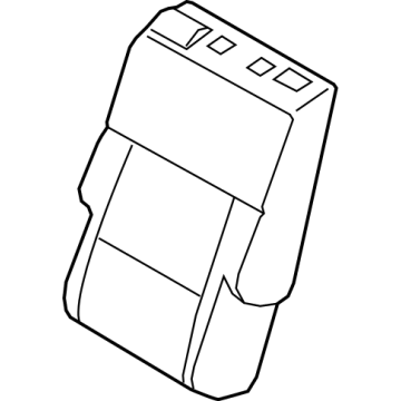 Ford RB5Z-7866600-VB Seat Back Cover