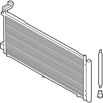 Ford H6BZ-19712-D Condenser Assembly