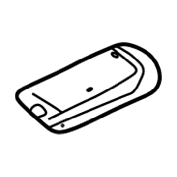 Lincoln 3W1Z19A384BA Cradle & Swivel Assembly