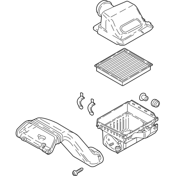 Ford JL3Z-9600-B Cleaner Assembly - Air