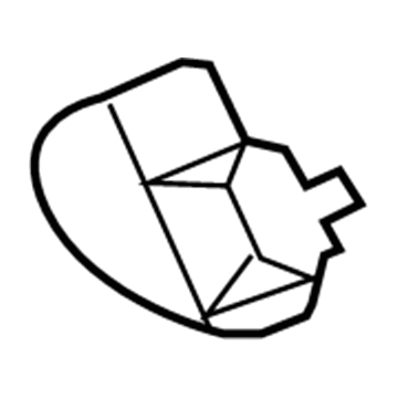 Ford Underbody Splash Shield - 7T4Z-6C038-A