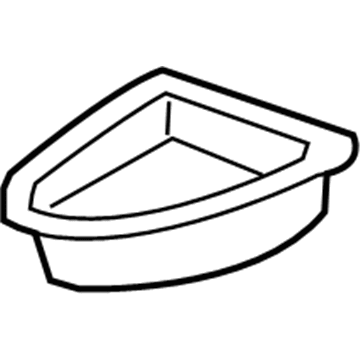 Lincoln F85Z78115A00BB Compartment Assembly Rear Storage