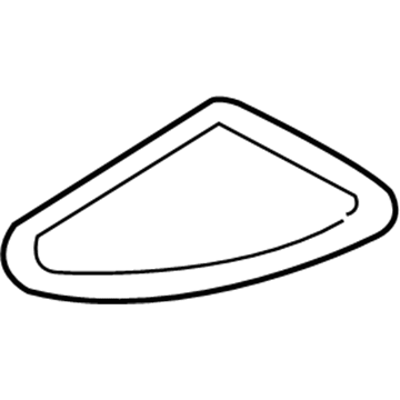 Ford F85Z-7813586-AA Console Mat, Upper F85Z-7813586-AA Ford Console Mat, Upper Illustration 1 of 1