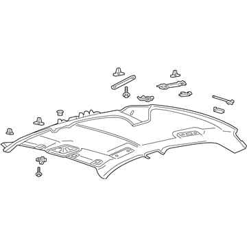 Lincoln GD9Z-5451916-AD Headlining - Roof