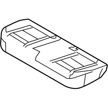 Mercury 5G1Z-54600A88-AA Pad - Rear Seat Cushion