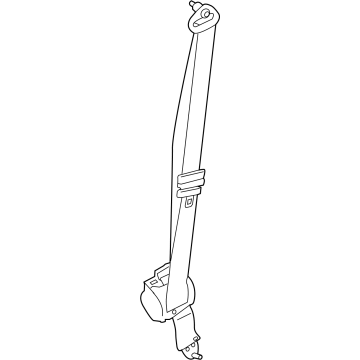 Ford LK4Z-14611B08-DC Seat Belt Assembly