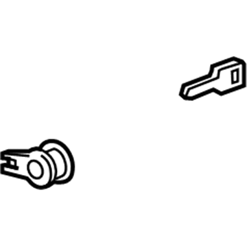 Lincoln 7C3Z-1521990-A Lock Cylinder - Less Keys