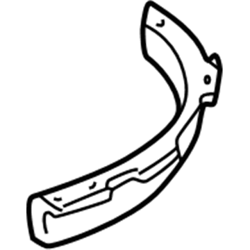 Ford XL3Z-17A861-AA Deflector - Stone