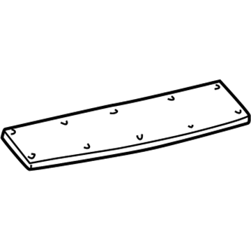 Ford XL3Z-8327-AB Deflector