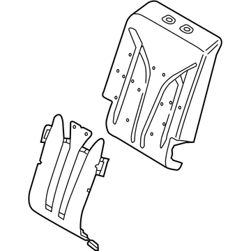 Lincoln FA1Z-5864810-B Pad Assembly - Front Seat Heating