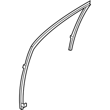 Ford 8L1Z-7821596-AC Run - Door Glass