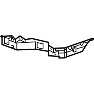 Ford F81Z-17A861-AA Deflector - Stone