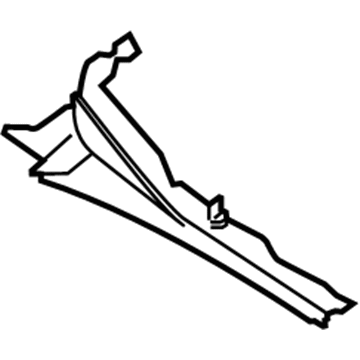 Ford FL3Z-15021A36-A Extension Panel, Front Passenger Side FL3Z-15021A36-A Ford Extension Panel, Front Passenger Side Illustration 1 of 1