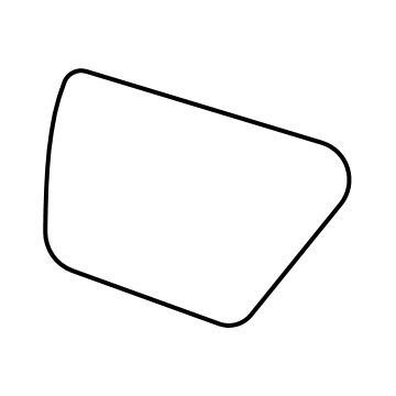 Ford ML3Z-17K707-P Glass Assembly - Rear View Outer Mirror