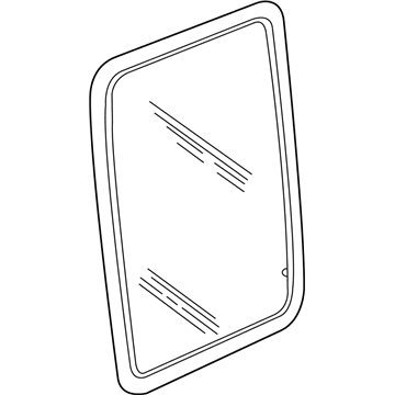 Ford 6L5Z-1329700-AA Glass - Quarter Window