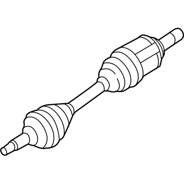 Ford BB5Z-3B437-K Shaft - Front Axle