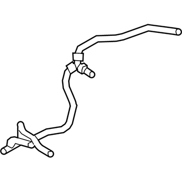 Ford Escape Coolant Reservoir Hose - CV6Z-8075-AA