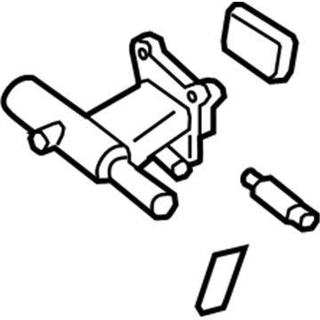 Ford CJ5Z-8K556-B Adaptor - Water Outlet Connection