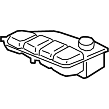 Ford CV6Z-8A080-C Tank Assembly - Radiator Overflow