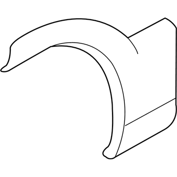 Lincoln 2C5Z-7829164-BAPTM Moulding