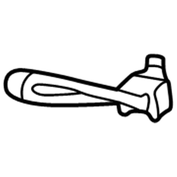 Lincoln F87Z-78434A14-AA Handle - Luggage Compartment