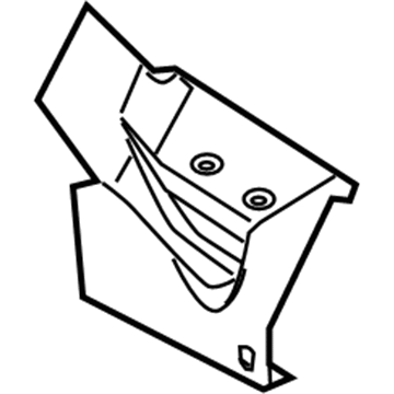 Ford AG1Z-16D118-A Reinforcement - Apron Closing