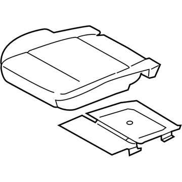 Ford GN1Z-99632A22-C Pad - Seat Cushion