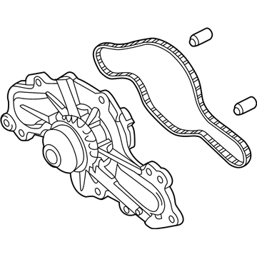 Ford DG1Z-8501-D Pump Assembly - Water