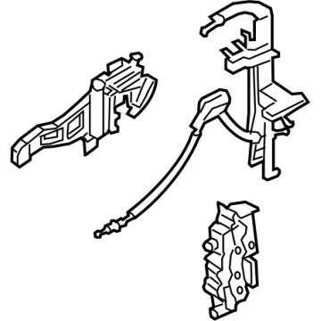 Ford EK4Z-61264A00-V Latch