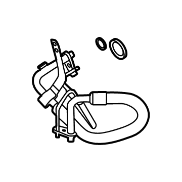 Ford NL3Z-19A834-A Tube Assembly