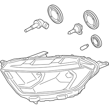 Ford Headlight - GN1Z-13008-AM